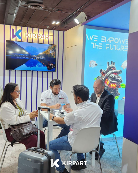Kirpart AAPEX 2025 fuarı — Las Vegas yeni marka kimliği