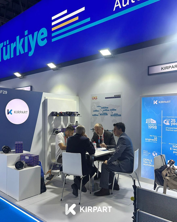 Kırpart Automechanika Dubai fuarı — F29 numaralı stand